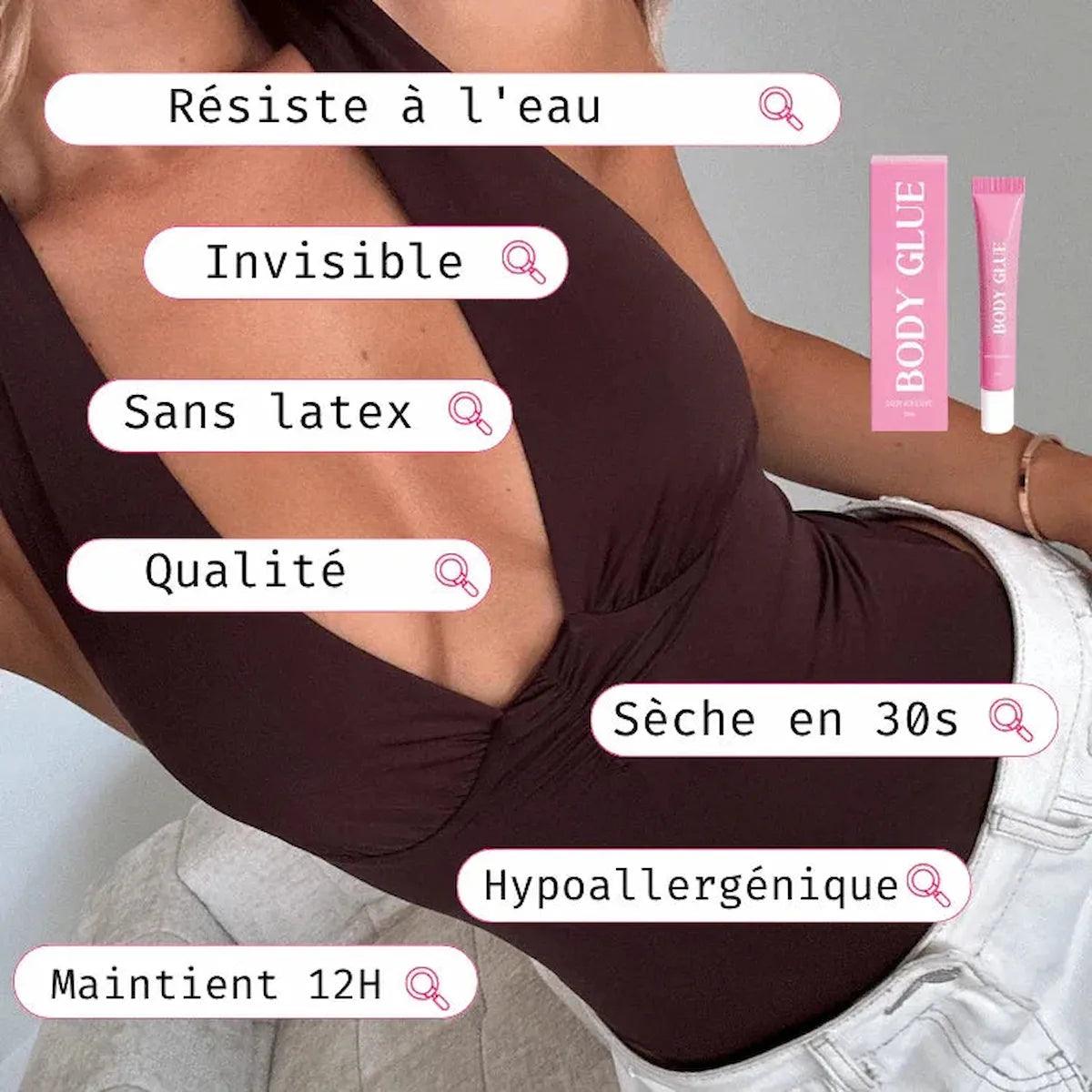 Body Glue GlowLuna – résistante à l'eau & à la transpiration
