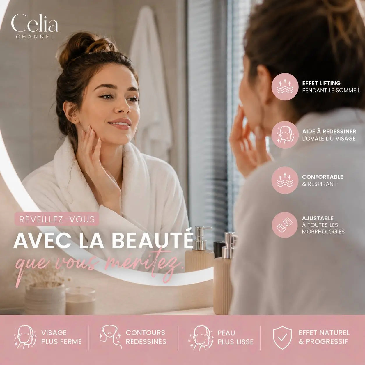 Masque Liftant de Nuit V-Line™